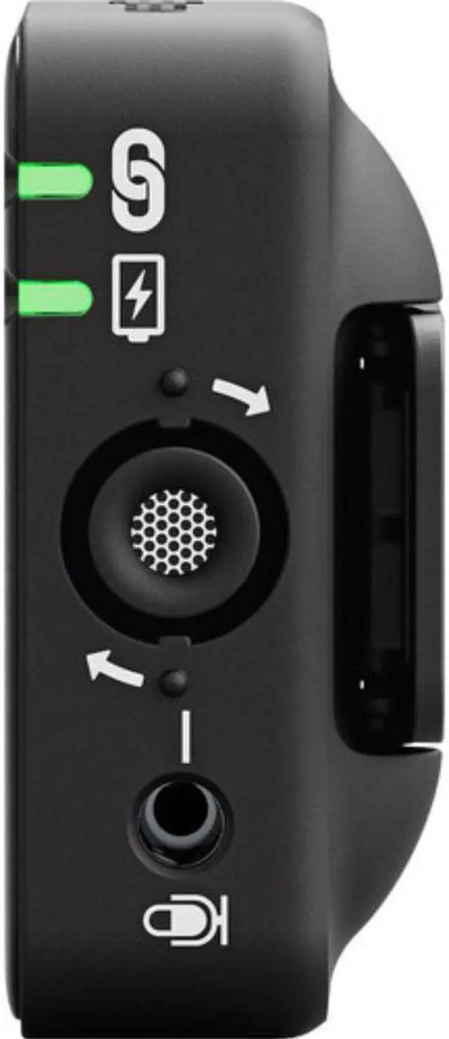 Alt view image 7 of 14 - RODE Wireless ME Dual Compact Digital Wireless Microphone System (2.4 GHz, Black)
