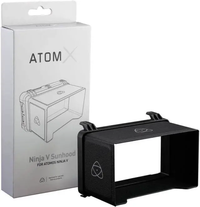 Alt view image 7 of 7 - Atomos Sunhood for Ninja V, Shinobi, and Shinobi SDI (Black)