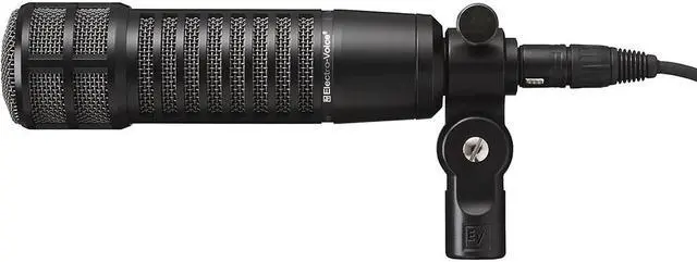 Alt view image 3 of 7 - Electro-Voice RE-320 Premium Dynamic Microphone Bundle with Microphone Preamp/Channel Strip and XLR- XLR Cable