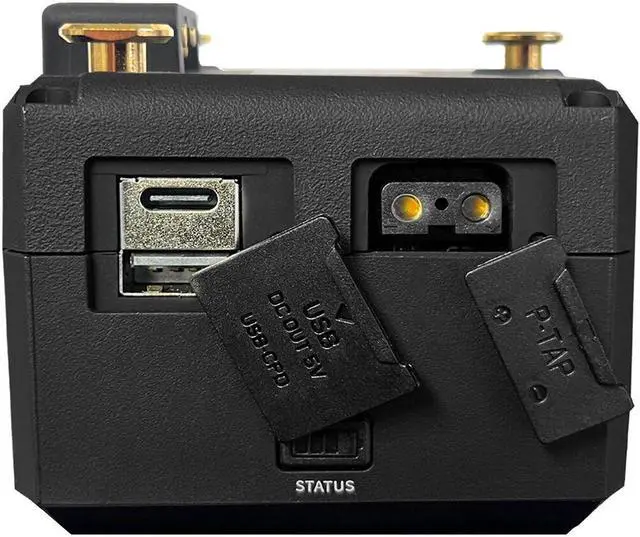 Alt view image 6 of 7 - Core SWX NANOX G98 Micro 98Wh Li-Ion Battery (Gold Mount) Bundle with Core SWX GPM-X2A Mini Dual Travel Battery Charger
