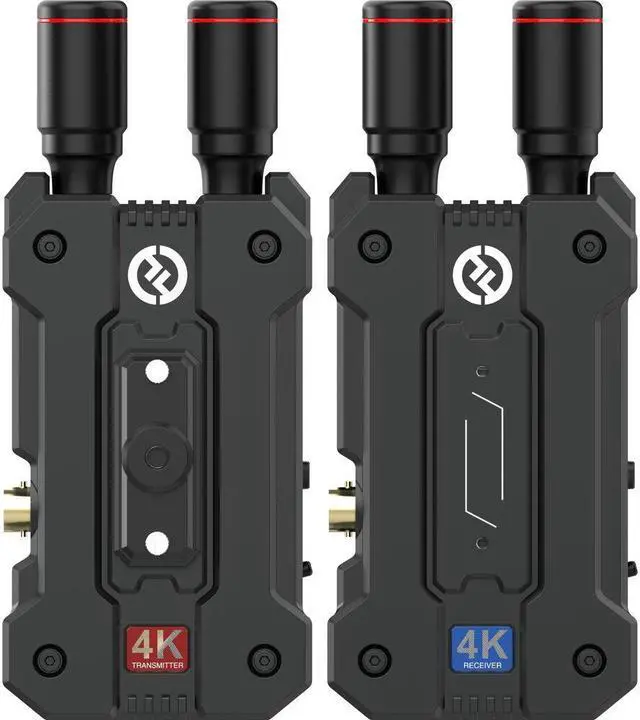 Alt view image 2 of 7 - Hollyland Mars 4K Wireless Video Transmission System Bundle with GVM NP-F750 4400mAh Batteries Plus Chargers and HDMI Cable 6'