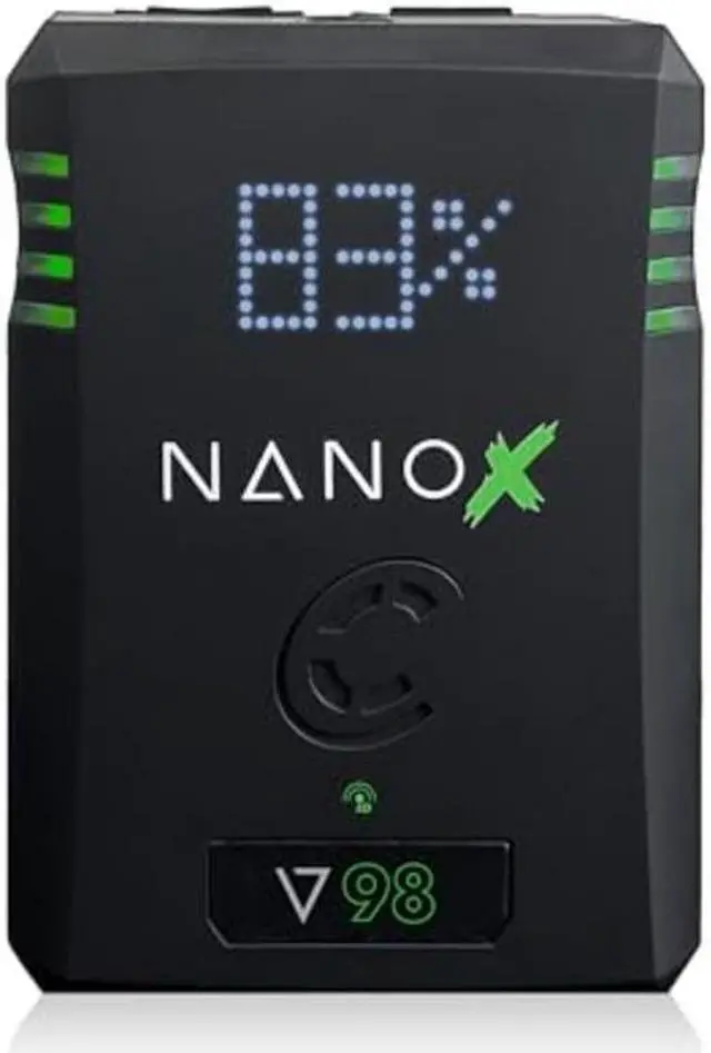 Alt view image 2 of 7 - Core SWX NANOX V98 Micro 98Wh Li-Ion Battery (V-Mount) Bundle with Core SWX NANOX G98 Micro 98Wh Li-Ion Battery (Gold Mount), Core SWX Compact Quad Micro Battery Fast Charger (V-Mount)