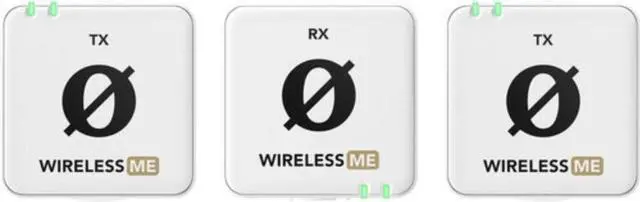 Alt view image 2 of 7 - RODE Microphone Wireless ME Dual Compact Digital Wireless Microphone System (2.4 GHz, White)