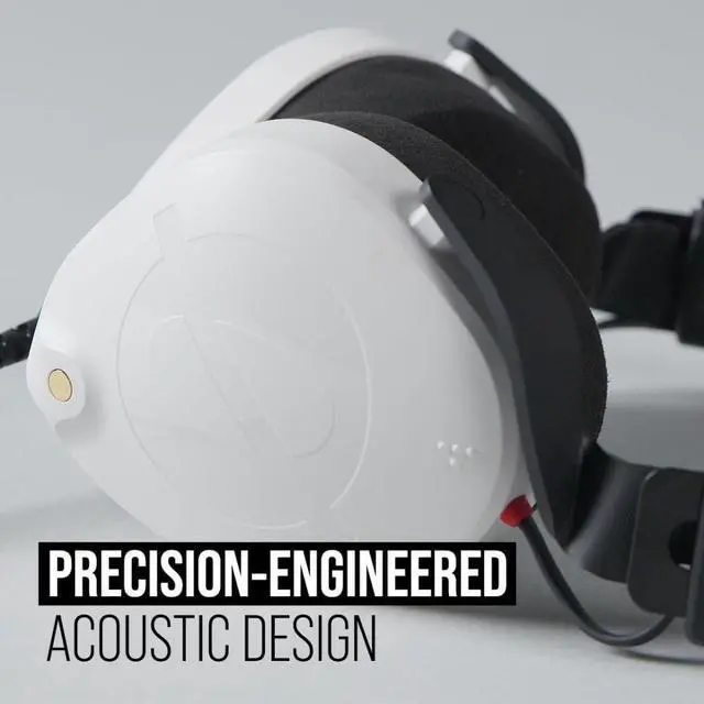 Alt view image 5 of 14 - RODE Microphone NTH-100 Professional Closed-Back Over-Ear Headphones (White)