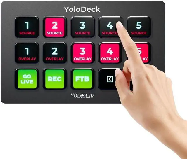 Alt view image 2 of 7 - YoloLiv YoloDeck Control Panel for YoloBox