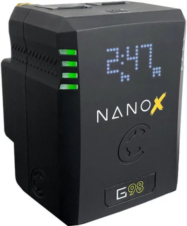 Main image of Core SWX NANOX G98 Micro 98Wh Li-Ion Battery (Gold Mount)