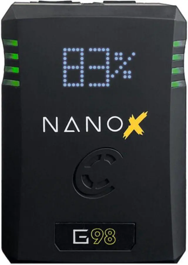Alt view image 2 of 14 - Core SWX NANOX G98 Micro 98Wh Li-Ion Battery (Gold Mount)