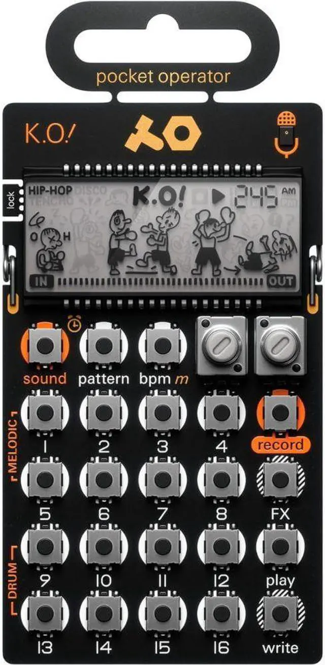 Main image of teenage engineering PO-33 KO Pocket Operator Micro Sampler