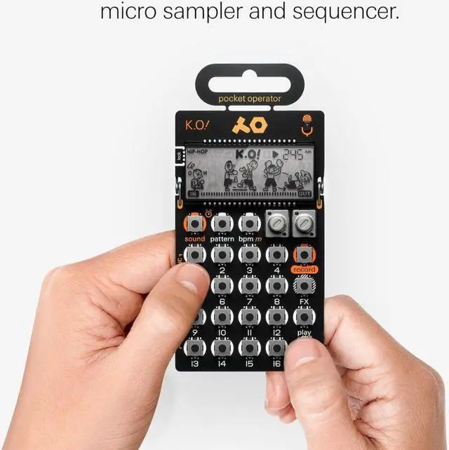 Alt view image 3 of 6 - teenage engineering PO-33 KO Pocket Operator Micro Sampler