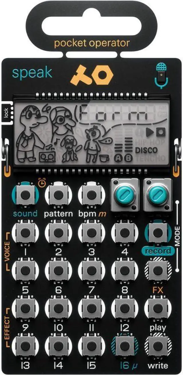 Main image of teenage engineering PO-35 Speak Pocket Operator Vocal Synthesizer