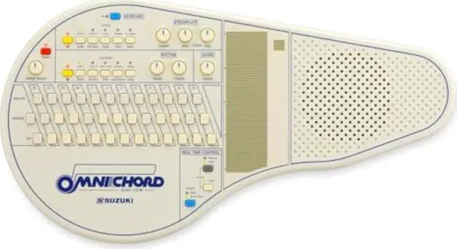 Alt view image 4 of 5 - Suzuki OM-108 Omnichord Bundle with Suzuki Omnichord A/C Adapter