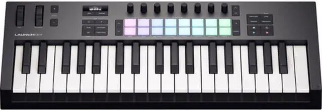 Alt view image 2 of 7 - Novation Launchkey 37 MK4 USB MIDI Keyboard Controller (37-Key)