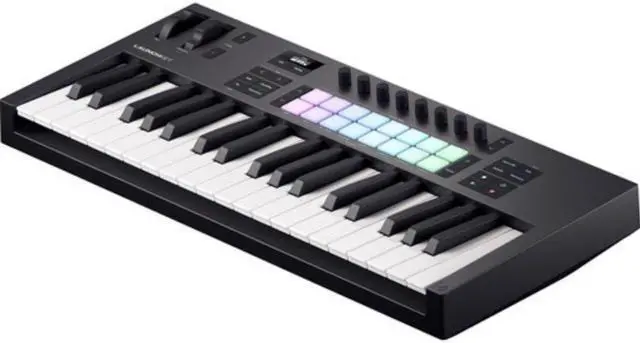 Alt view image 4 of 7 - Novation Launchkey 37 MK4 USB MIDI Keyboard Controller (37-Key)