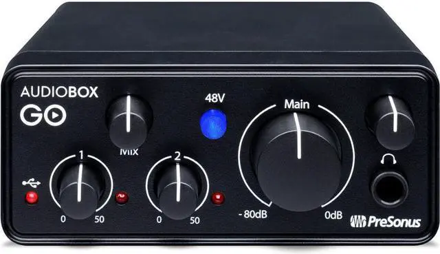 Alt view image 2 of 13 - PreSonus AudioBox Go Creator Hardware/Software Recording Bundle