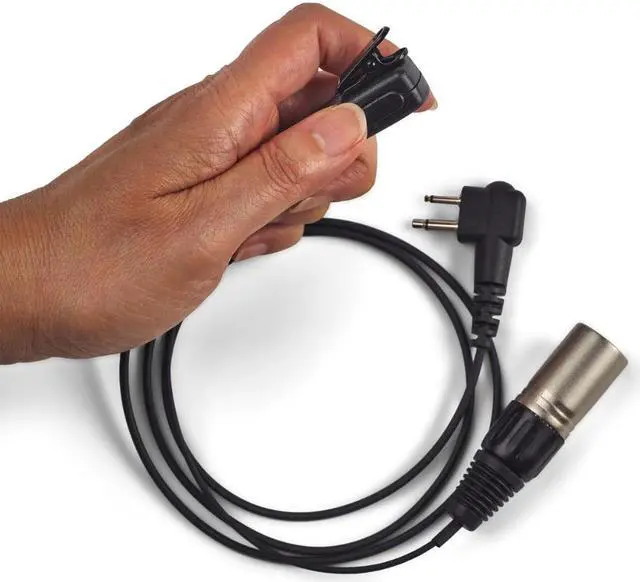 Main image of Point Source Audio CM-PTT-4MxM1 Push-to-Talk for Motorola radios with an M1 2-pin Plug Connector