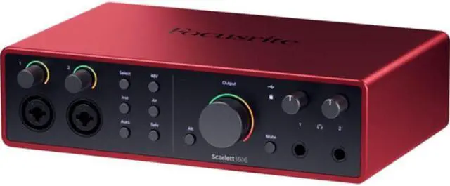 Alt view image 3 of 7 - Focusrite Scarlett 16i16 USB-C Audio/MIDI Interface (4th Generation)