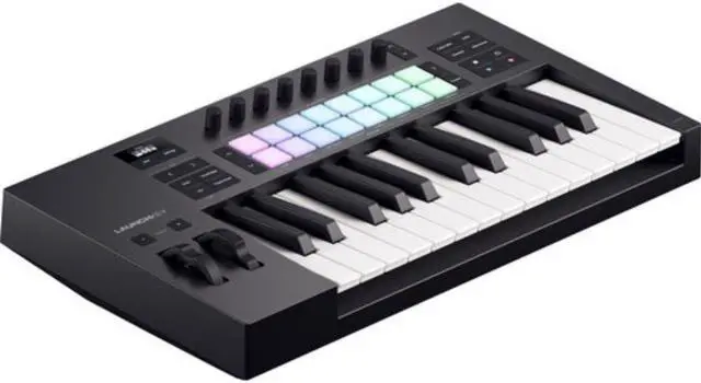 Main image of Novation Launchkey 25 MK4 USB MIDI Keyboard Controller (25 Keys)