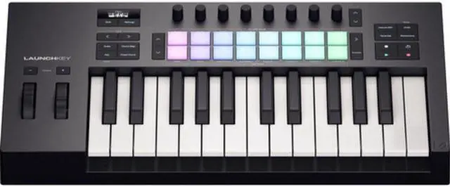Alt view image 2 of 7 - Novation Launchkey 25 MK4 USB MIDI Keyboard Controller (25 Keys)