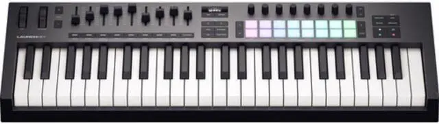 Alt view image 2 of 6 - Novation Launchkey 49 MK4 USB MIDI Keyboard Controller (49 Keys)