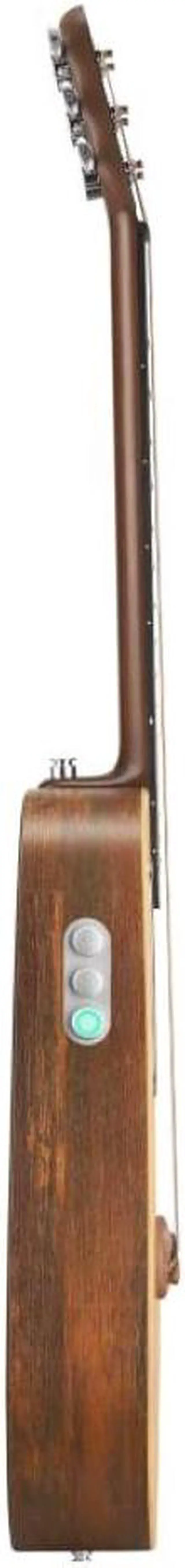 Alt view image 3 of 7 - LAVA ME AIR Spruce 36 with Airflow BagWoodgrain Brown/Burlywood Bundle with Classic Celluloid Guitar Pick 351 Shape Medley 12-Pack, Rok-It Tripod Guitar Stand, Kopul Premium 3000 Male Instrument Cable