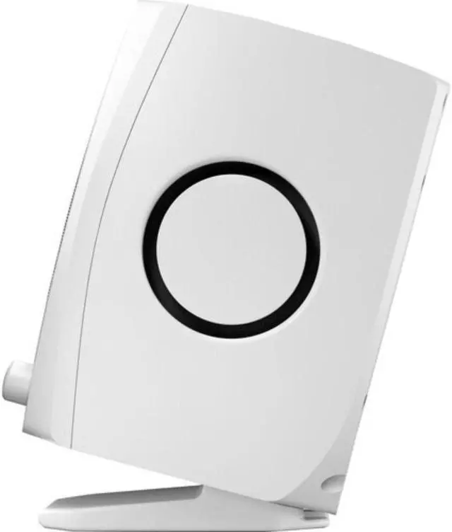 Alt view image 4 of 12 - Adam  Audio D3V Active Desktop Monitoring System (White)