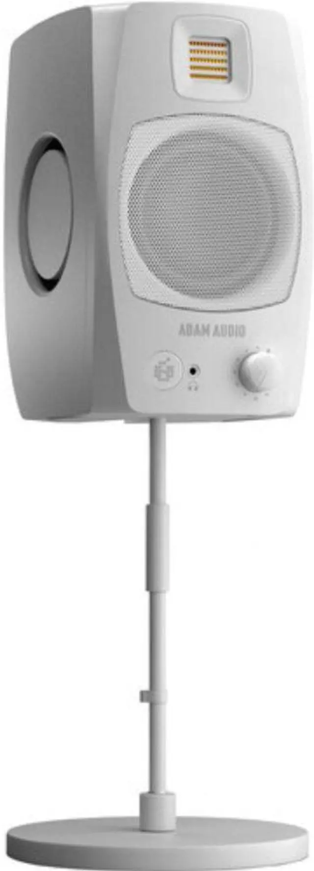 Alt view image 5 of 12 - Adam  Audio D3V Active Desktop Monitoring System (White)