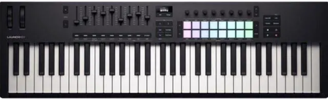 Alt view image 3 of 7 - Novation Launchkey 61 MK4 USB MIDI Keyboard Controller (61 Keys)