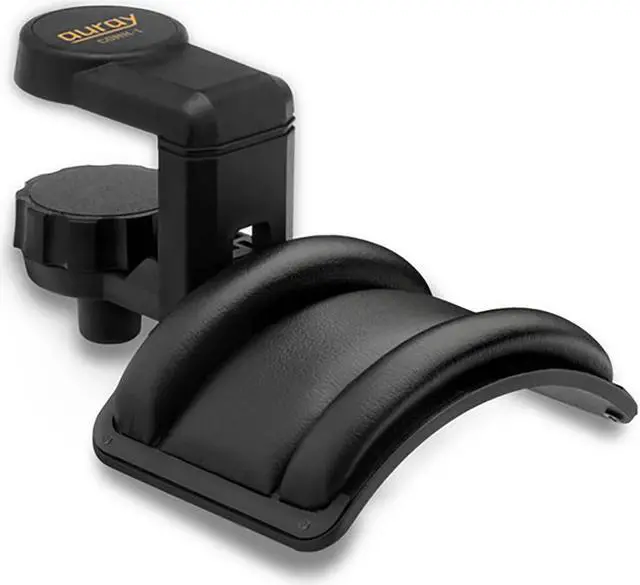 Alt view image 6 of 7 - Focal Lensys Professional Wired Over-Ear Closed-Back Headphones Bundle with Auray Headphone Holder With Padded Cradle and Garfield Headphone Softie Earpad Covers (Black, Pair)