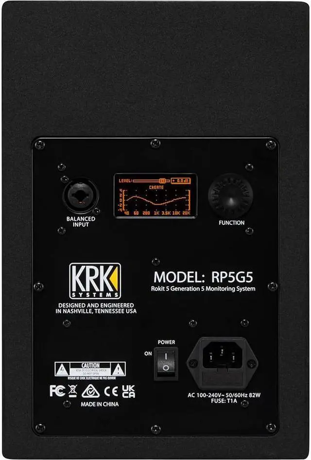 Alt view image 3 of 4 - KRK RP5G5 ROKIT 5 Generation Five 5" Powered Studio Monitor Pair