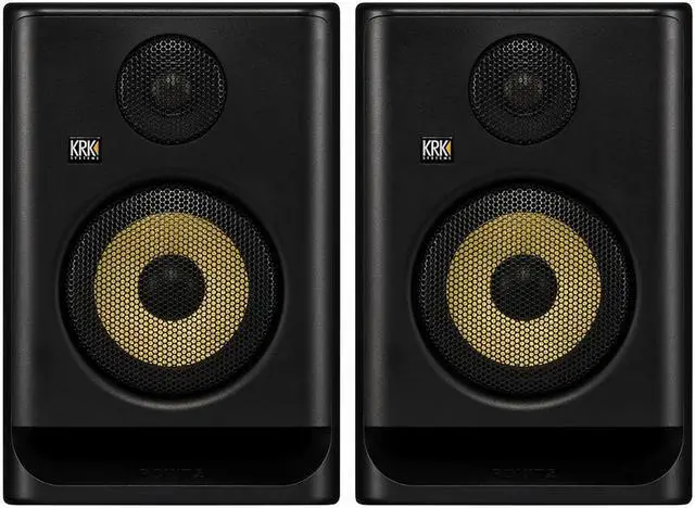 Alt view image 4 of 4 - KRK RP5G5 ROKIT 5 Generation Five 5" Powered Studio Monitor Pair