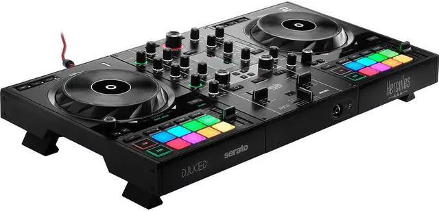 Alt view image 2 of 7 - Hercules DJControl Inpulse 500 DJ Software Controller Bundle with Hercules HDP DJ60 Closed-Back, Over-Ear DJ Headphones