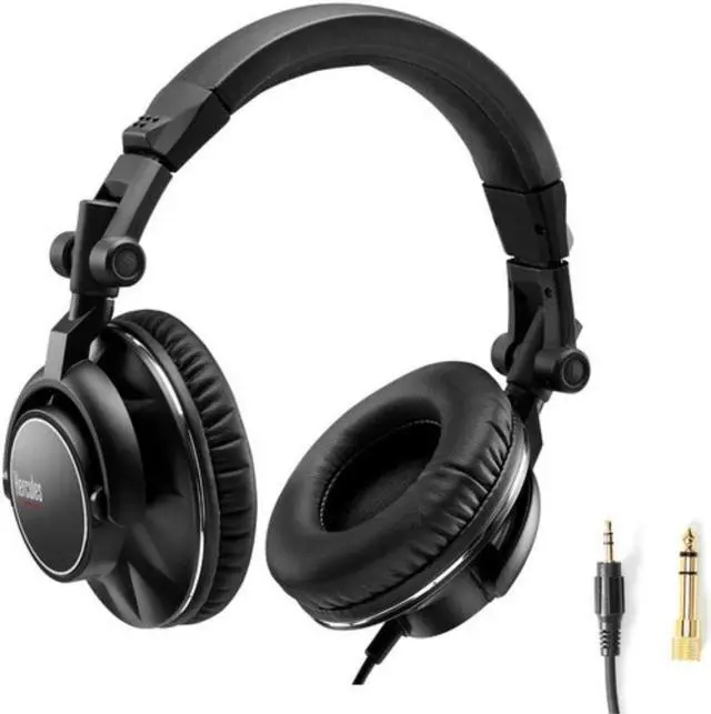 Alt view image 7 of 7 - Hercules DJControl Inpulse 500 DJ Software Controller Bundle with Hercules HDP DJ60 Closed-Back, Over-Ear DJ Headphones