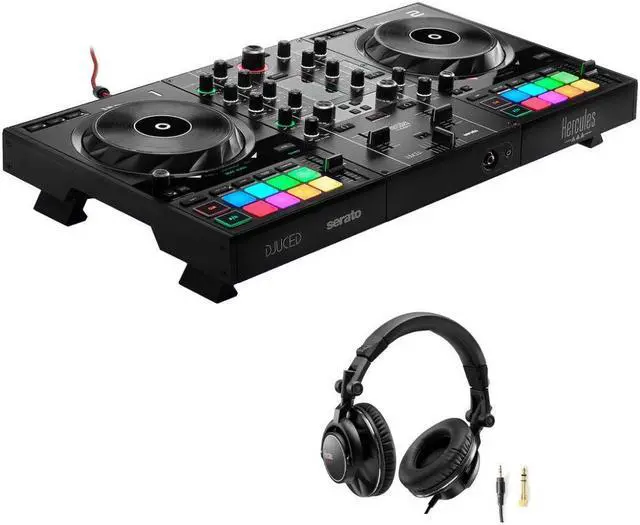 Main image of Hercules DJControl Inpulse 500 DJ Software Controller Bundle with Hercules HDP DJ60 Closed-Back, Over-Ear DJ Headphones