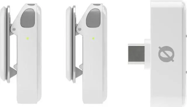 Main image of RODE Microphone Wireless Micro 2-Person Ultracompact Wireless Microphone System with Lightning Connector (2.4 GHz, White)
