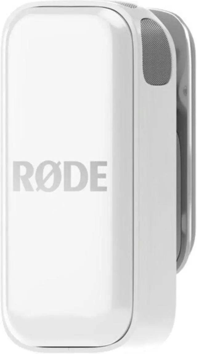 Alt view image 2 of 13 - RODE Wireless Micro 2-Person Ultracompact Wireless Microphone System with USB-C Connector (2.4 GHz, White)