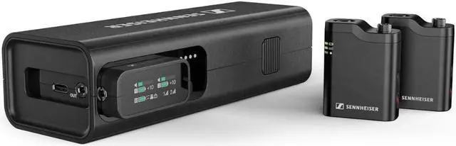 Main image of Sennheiser Profile 2-Person Clip-On Wireless Audio System/Recorder for Camera & Smartphone (2.4 GHz)