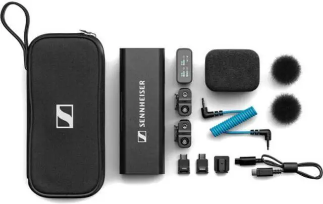 Alt view image 2 of 14 - Sennheiser Profile 2-Person Clip-On Wireless Audio System/Recorder for Camera & Smartphone (2.4 GHz)