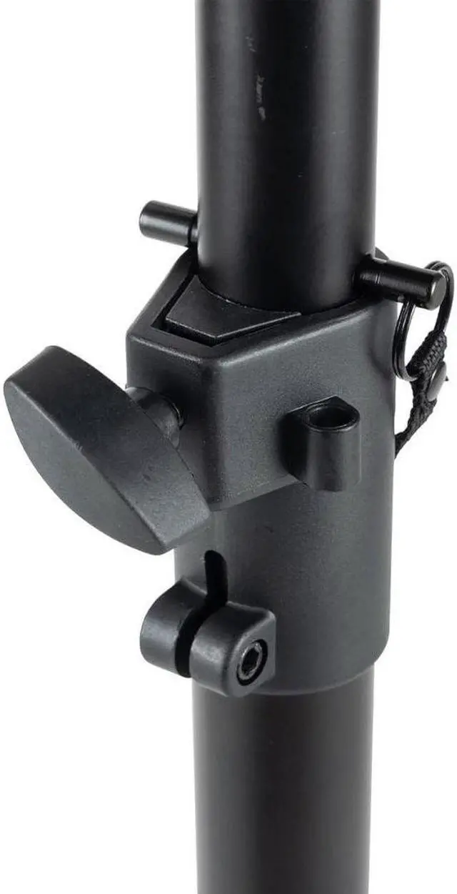 Alt view image 4 of 7 - On-Stage SMS6000-P - Adjustable Studio Monitor Stand - Pair