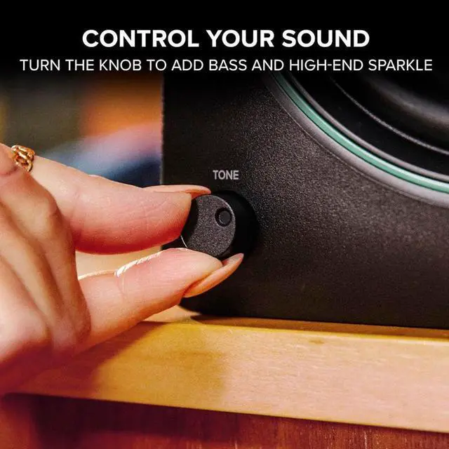 Alt view image 2 of 10 - Mackie CR4.5BT Creative Reference Powered 4.5" Studio Monitors with Bluetooth (Pair, Black)