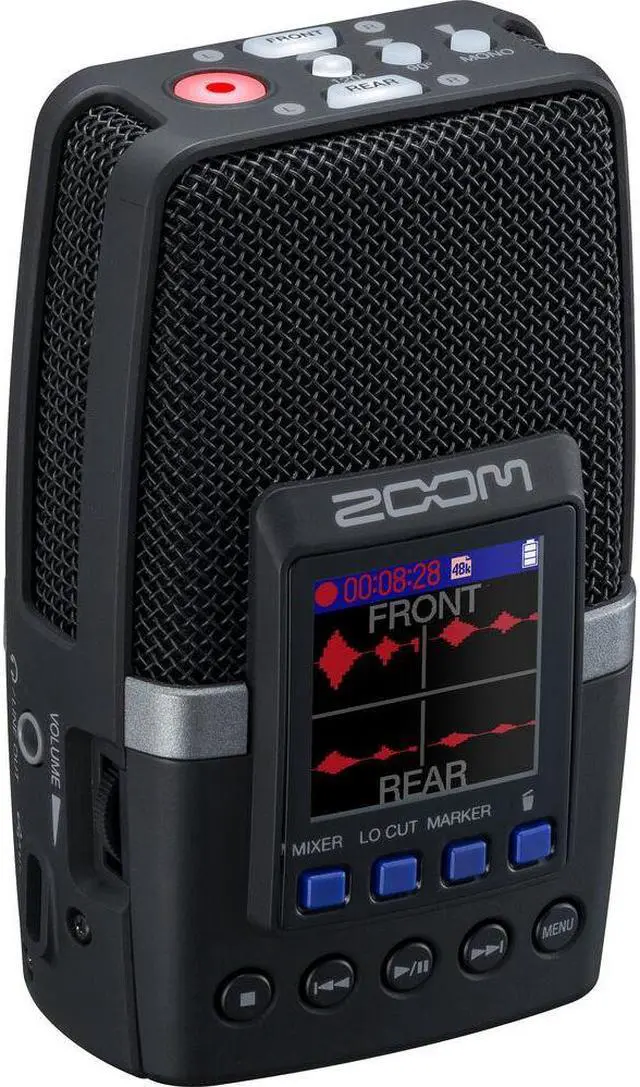 Alt view image 2 of 7 - Zoom H2 essential Multi-Mic Handy Recorder (ZH2E) Bundle with Zoom APH-2e Accessory Pack for H2essential Portable Recorder
