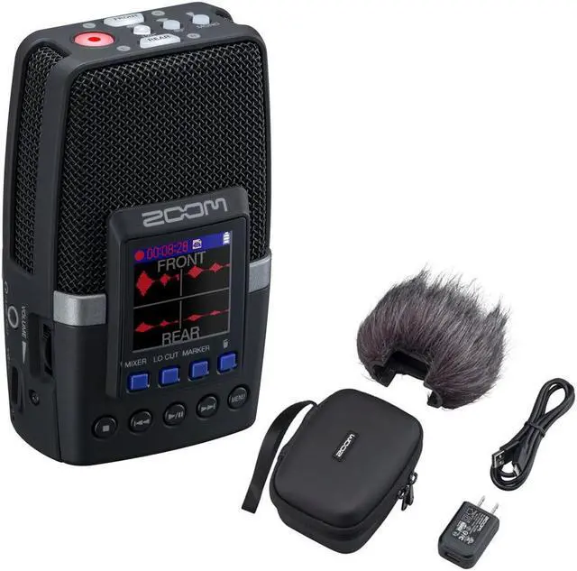 Main image of Zoom H2 essential Multi-Mic Handy Recorder (ZH2E) Bundle with Zoom APH-2e Accessory Pack for H2essential Portable Recorder