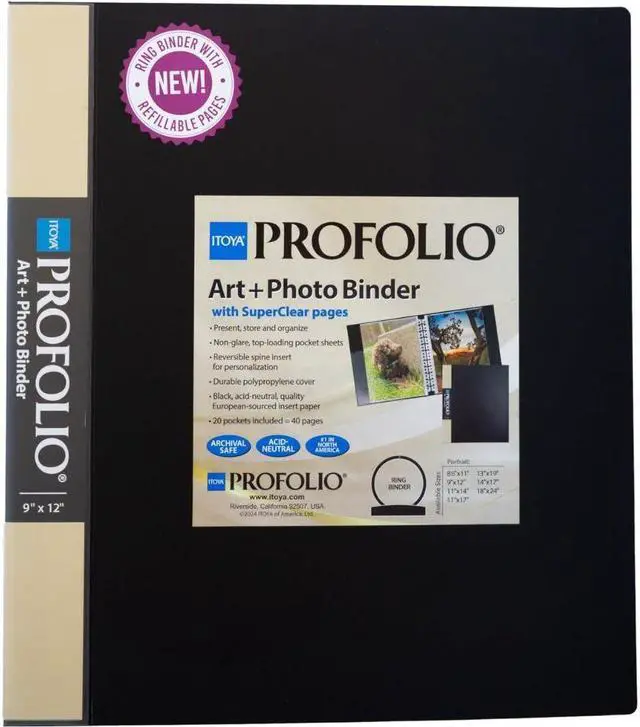 Main image of Itoya ProFolio Art + Photo Binder (9"x12")