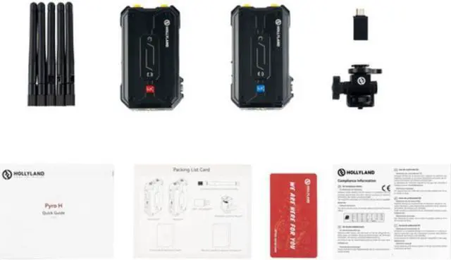 Alt view image 5 of 7 - Hollyland Pyro H 4K HDMI Wireless Video Transmission System
