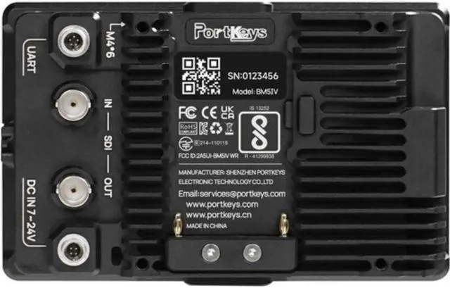 Alt view image 3 of 14 - PORTKEYS BM5IV 5.5" HDMI/SDI Touchscreen Monitor