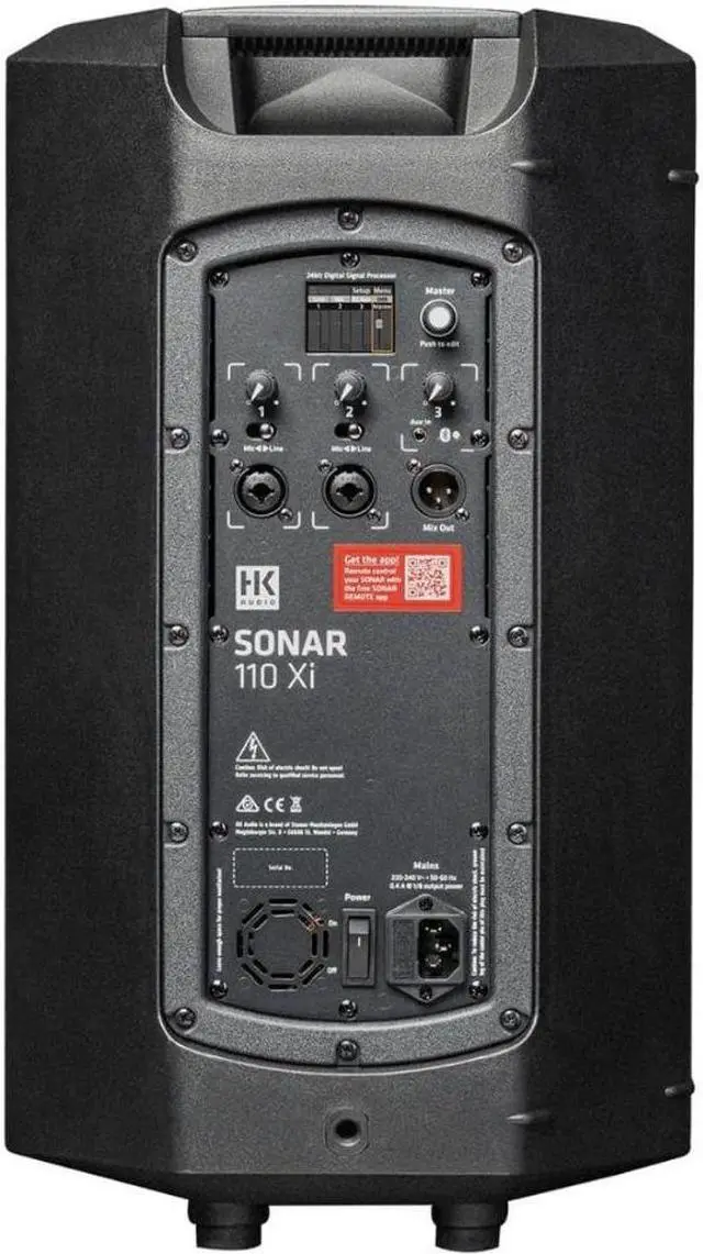 Alt view image 4 of 7 - HK AUDIO SONAR 110 Xi 2-Way 800W 10" Powered Speaker