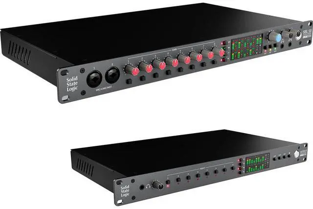 Main image of Solid State Logic SSL 18 USB-C Audio/MIDI Interface Bundle with Solid State Logic ALPHA 8 AD/DA Converter/Expander and USB-C Audio Interface