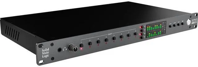 Alt view image 7 of 7 - Solid State Logic SSL 18 USB-C Audio/MIDI Interface Bundle with Solid State Logic ALPHA 8 AD/DA Converter/Expander and USB-C Audio Interface (Pair)