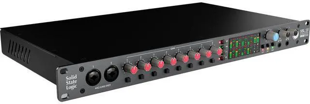 Alt view image 2 of 7 - Solid State Logic SSL 18 USB-C Audio/MIDI Interface Bundle with Solid State Logic ALPHA 8 AD/DA Converter/Expander and USB-C Audio Interface (Pair)