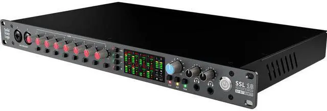 Alt view image 4 of 7 - Solid State Logic SSL 18 USB-C Audio/MIDI Interface Bundle with Solid State Logic ALPHA 8 AD/DA Converter/Expander and USB-C Audio Interface (Pair)