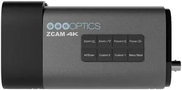Alt view image 6 of 7 - PTZOptics Studio 4K Camera with 20x Optical Zoom (Gray) Bundle with Delvcam VGRIP-2 LCD Monitor Multi-Arm Clamp Mount